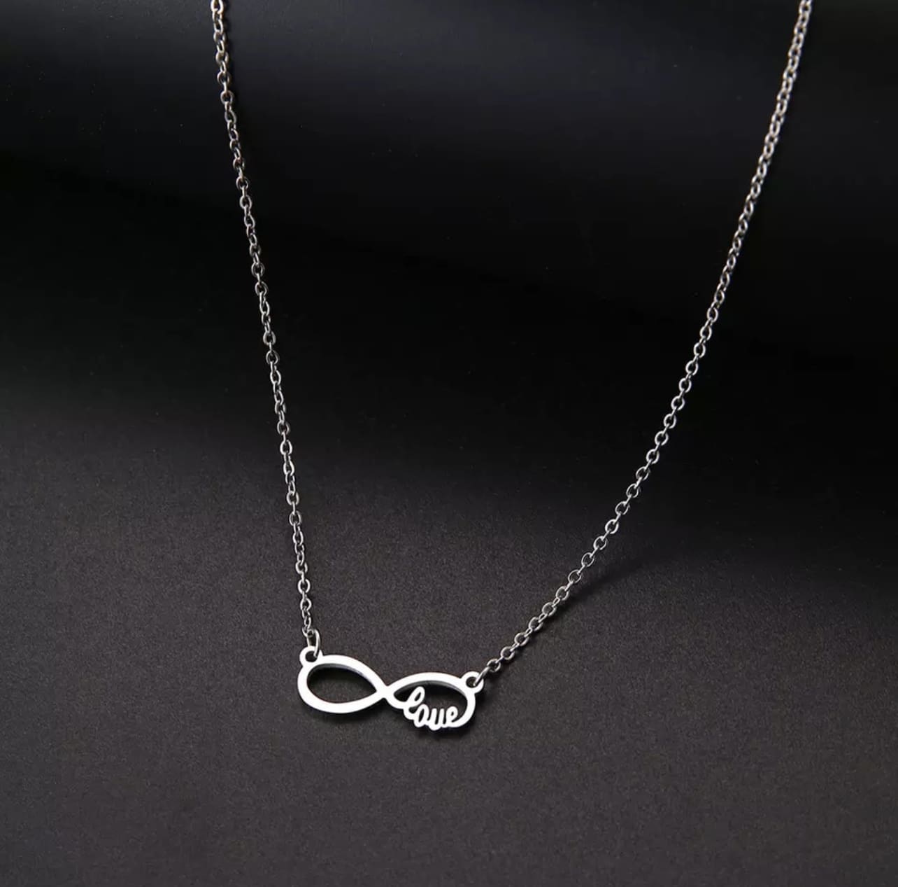 Ketting Silver Infinity Love