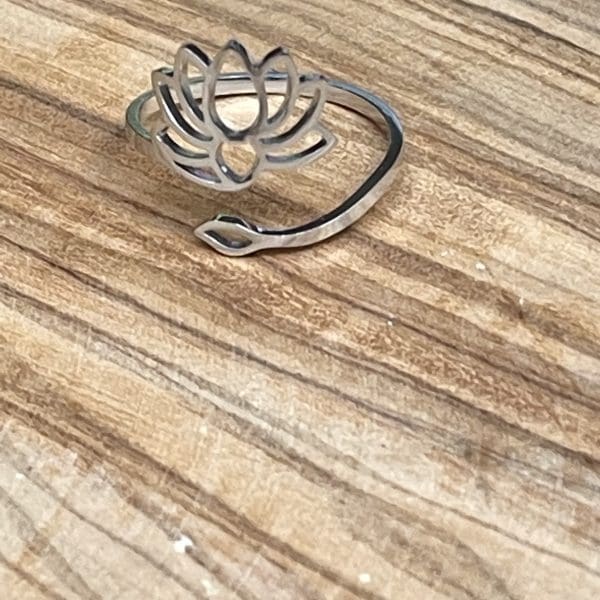 Ring Silver Lotus