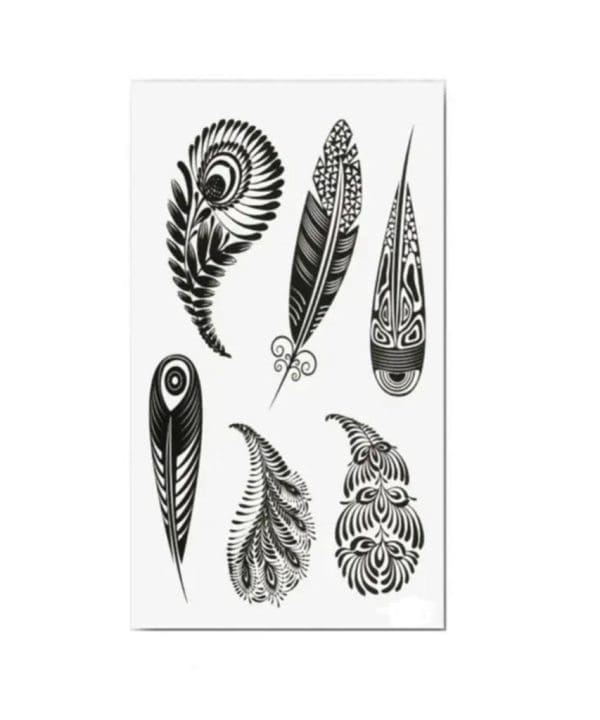 Body Tattoo Feathers