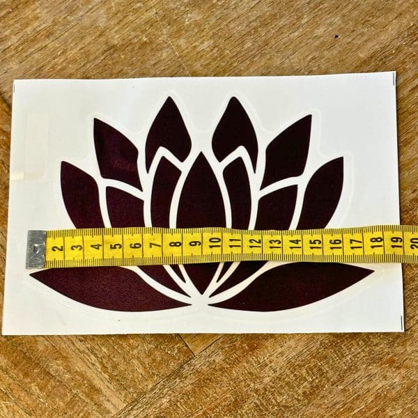 Auto Sticker Big Lotus
