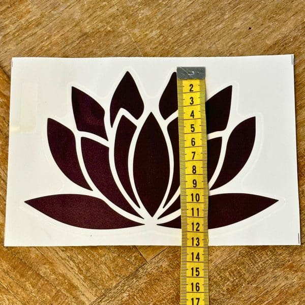 Auto Sticker Big Lotus
