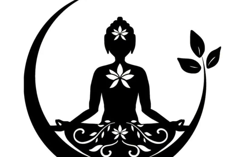 Sticker Buddha Chakra Peace