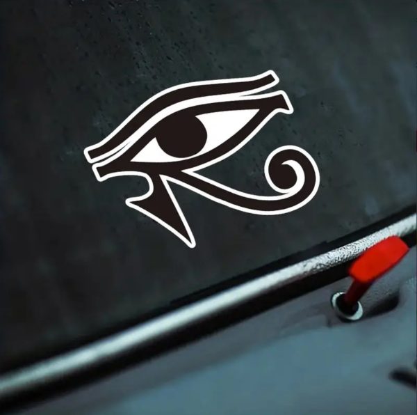 Autosticker Egypt Eye Vintage Black