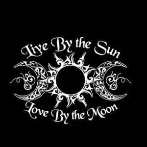 Autosticker Live By The Sun