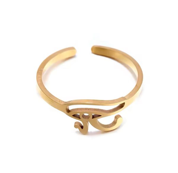 Ring Egypt Eye Gold
