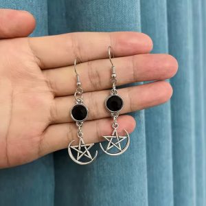 Vintage Wicca Oorbellen