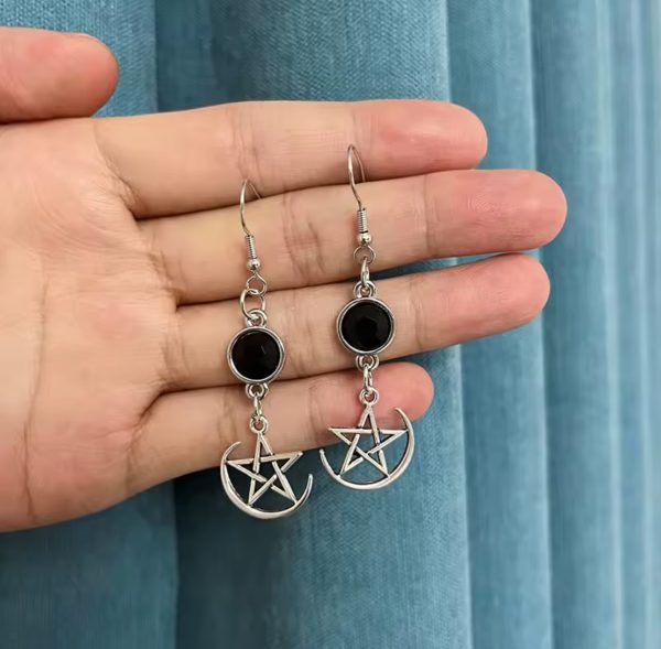 Vintage Wicca Oorbellen