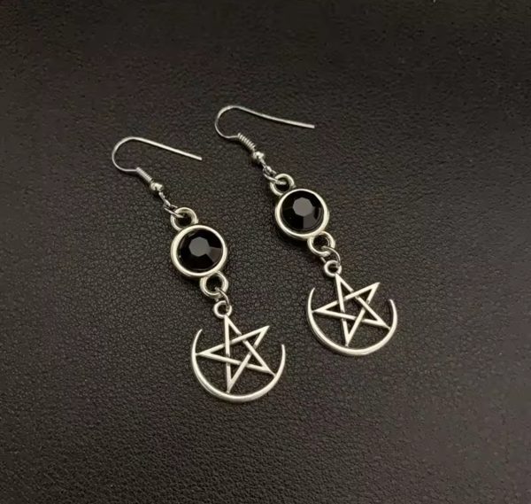 Vintage Wicca Oorbellen