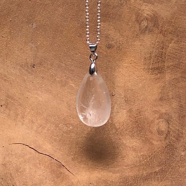 Oh jee Peru ziekte Zilveren (925st) Amulet Ketting Bergkristal • Webshop voor betaalbare zen,  buddha, chakra sieraden